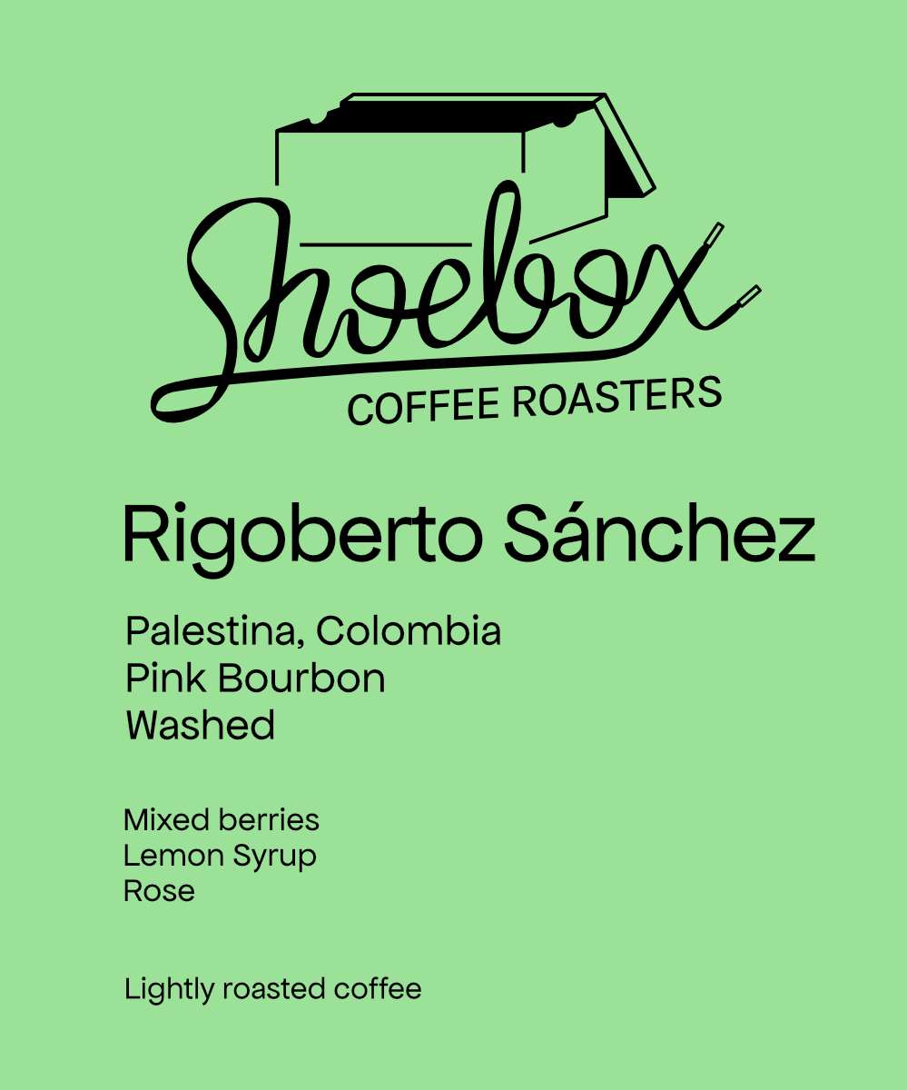 Colombia Rigoberto Sánchez Pink Bourbon Washed